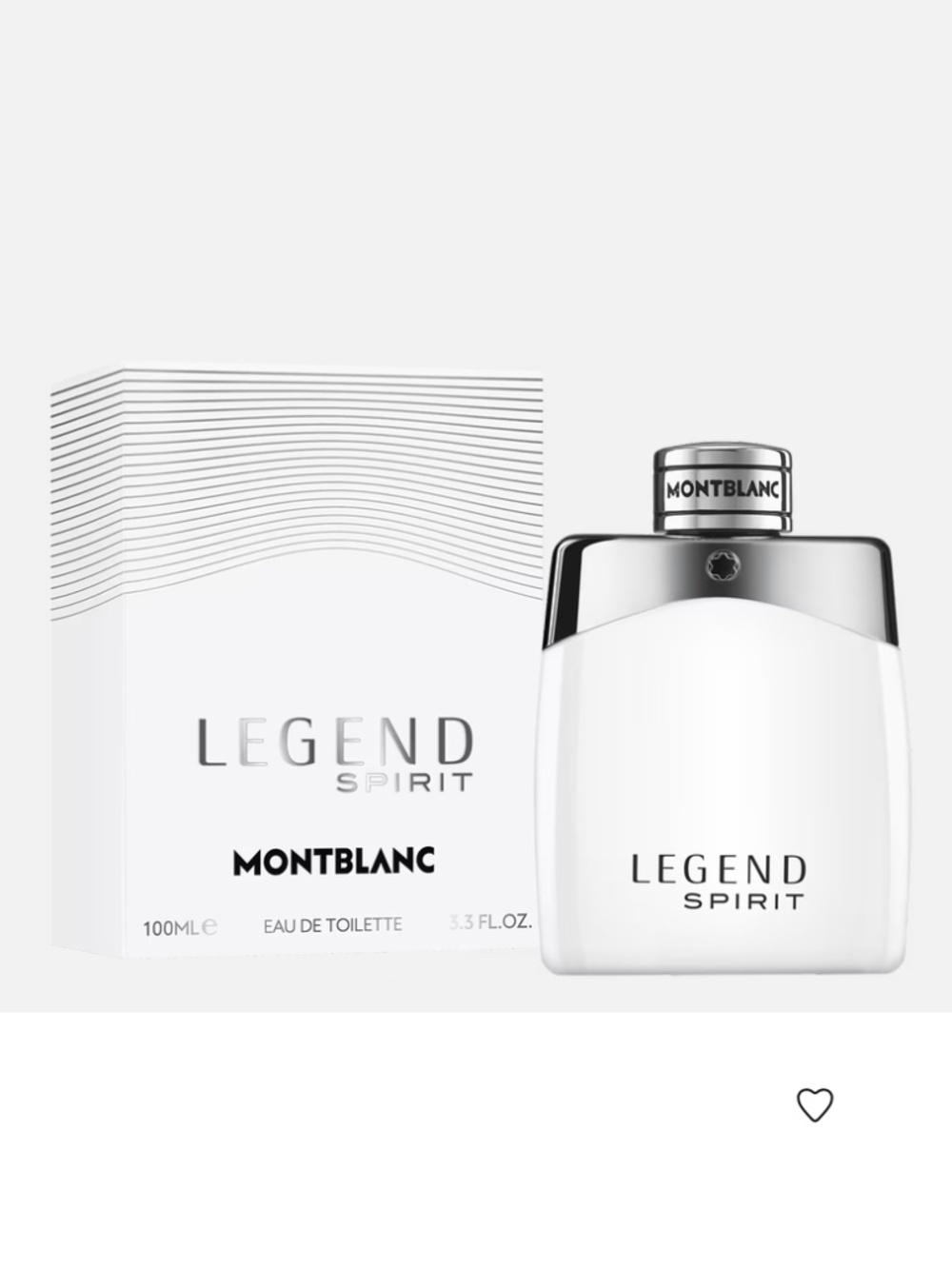 NWT MONTBLANC Legend Spirit